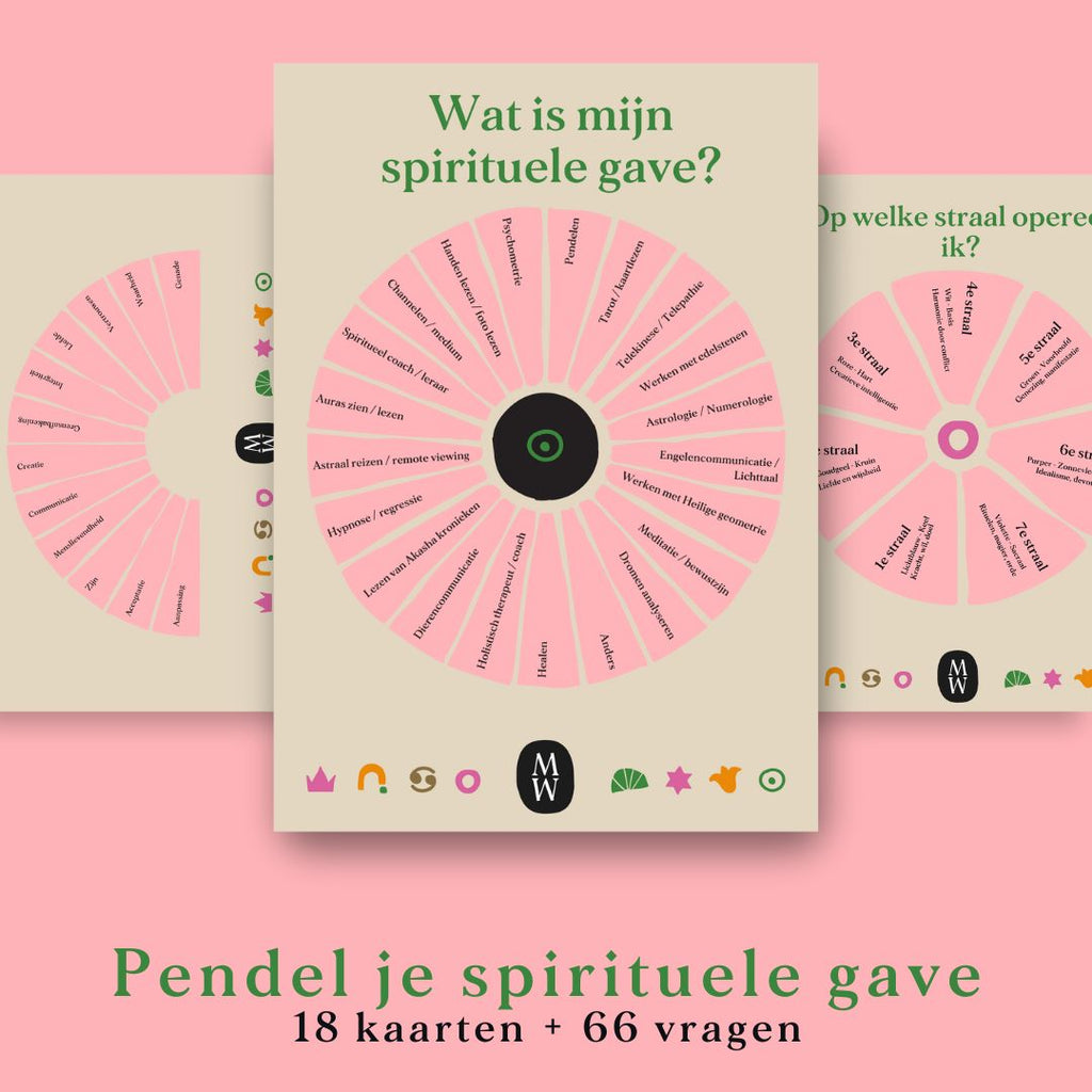 Set - Ontdek je spirituele gave | 18 kaarten + 62 vragen