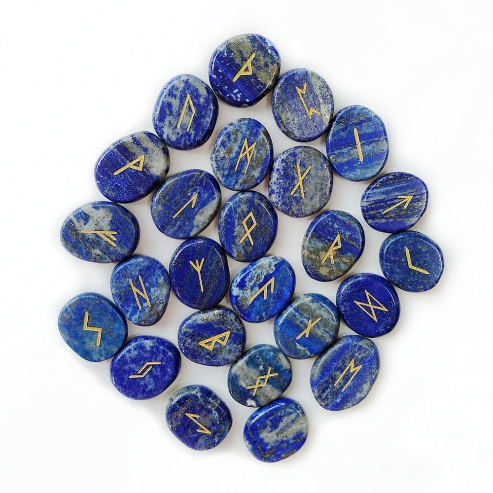 Lapis Lazuli Rune stenen